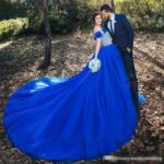 Qué significa el color azul en las novias
